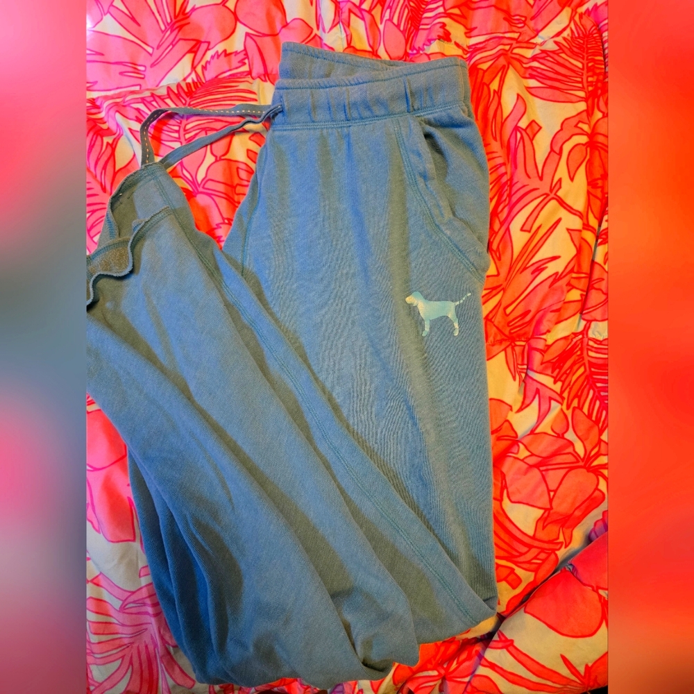 Vintage pink boyfriend sweatpants